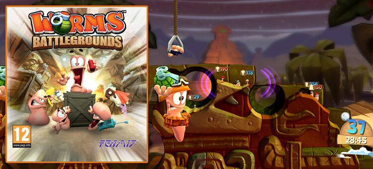 Worms battleground jeux video